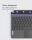 Inateck KB02028_GRAY Tabletersatzteil/-zubehör Tastatur