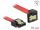 DELOCK SATA-Kabel SATA III -> SATA down St/St 0.70m rot Clip