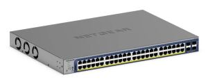 NETGEAR GS752TXP Managed L2/L3/L4 10G Ethernet (100/1000/10000) Power over Ethernet (PoE) Schwarz
