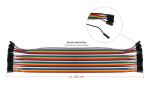 kabelmeister Jumper Wire 40-Pin, 3er BU-BU/ST-BU/ST, 40cm
