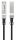 Intellinet 508506 InfiniBand/Glasfaserkabel 1 m QSFP+ Schwarz, Silber