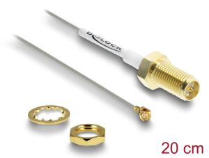 DELOCK HF RP-SMA -> MHF (IPEX) Stecker U.FL Bu/St