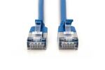 Digitus CAT 6A F-FTP Slim Patchkabel, 1m, Blau