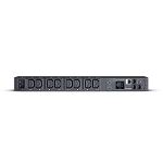 CyberPower PDU81005, Rackmount 1U, Switched PDU, Metered-by-Outlet Leistungssteuerung, Eingang 230V/16A (1), Ausgang IEC-320 C13 (8), SNMP-Netzwerkanschluss, PowerPanel Software