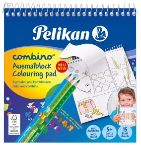 Pelikan 811231 Malvorlage &- buch Bilder-Set zum Ausmalen