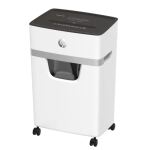HP OneShred 15CC Aktenvernichter Partikelschnitt-Zerkleinerung 65 dB 22 cm Weiß