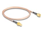 DELOCK Antennenkabel SMA Stecker zu SMA Buchse RG316 75cm