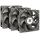Inter-Tech 88887368 Computerkühlsystem Computergehäuse Ventilator 12 cm Schwarz 3 Stück(e)
