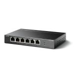 TP-Link 6-Port 10/100Mbit/s-Desktop-Switch mit 4-Port PoE+