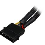 Sharkoon Sata Y Stromadapter 4P Mol 0,15m schwarz