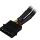 Sharkoon Sata Y Stromadapter 4P Mol 0,15m schwarz