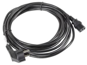 Lanberg CA-C13C-11CC-0100-BK Stromkabel Schwarz 10 m C13-Koppler CEE7/7