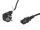 Lanberg CA-C13C-11CC-0100-BK Stromkabel Schwarz 10 m C13-Koppler CEE7/7