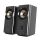 Creative Labs Creative T60 Voller Bereich Schwarz Verkabelt & Kabellos 30 W