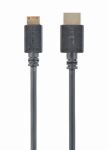 Gembird CC-HDMI4C-6 HDMI-Kabel 1,8 m HDMI Typ A (Standard) HDMI Type C (Mini) Schwarz