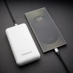 Intenso XS20000 Powerbank Zusatzakku LiPo 20000 mAh 7313552 Lithium Polymer (LiPo) Weiß