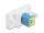 DELOCK Easy 45 Modul SC Simplex Buchse blau/weiß Lasersk.