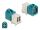 DELOCK Mini FAKRA Z Stecker quad gewinkelt A-Typ PCB
