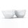 FIFTYEIGHT Schälchen-Set 100ml Grinsend Küssend weiß