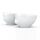 FIFTYEIGHT Schälchen-Set 100ml Grinsend Küssend weiß