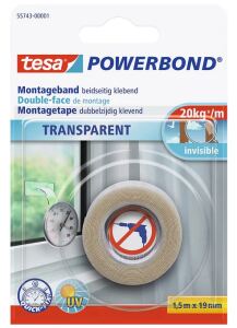 TESA 55743-00001-20 Montageband & -etikett 1,5 m