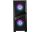 MSI MAG FORGE 100R Computer-Gehäuse Midi Tower Schwarz, Transparent