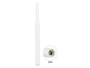 DELOCK LTE Antenne SMA Stecker 0,3-2,9 dBi omnidirektional w