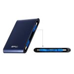 Silicon Power Armor A80 Externe Festplatte 1 TB 2.5" USB Typ-A 3.2 Gen 1 (3.1 Gen 1) Blau