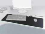 DELOCK USB Mauspad 920x303x3mm mit RGB-Beleuchtung