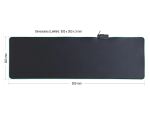 DELOCK USB Mauspad 920x303x3mm mit RGB-Beleuchtung