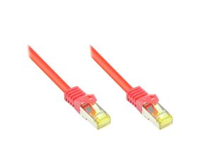 Alcasa 8070R-003R Netzwerkkabel Rot 0,25 m Cat7 S/FTP (S-STP)