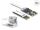 DeLOCK Konverter M.2 Key B+M Stecker zu 1 x Mini PCIe Slot half size / full size mit flexiblem Kabel