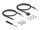 DeLOCK Konverter M.2 Key B+M Stecker zu 1 x Mini PCIe Slot half size / full size mit flexiblem Kabel