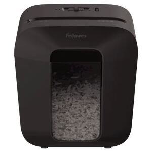 Fellowes Powershred LX25 Aktenvernichter Partikelschnitt-Zerkleinerung Schwarz