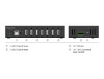DELOCK Industrie Hub 7 x USB 2.0 Typ-A mit 15 kV ESD Schutz