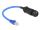 DeLOCK Kabel RJ45 Stecker zu RJ45 Buchse Cat.6 wasserdicht mit Kabelverschraubung
