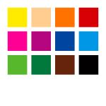 Staedtler 187 Schwarz, Blau, Braun, Grün, Hellblau, Hellgrün, Malve, Orange, Pfirsich, Rot, Gelb 12 Stück(e)