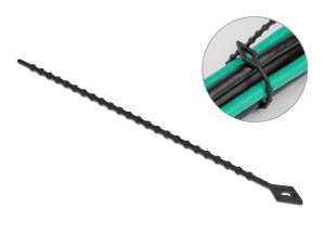 DELOCK Blitzbinder L 150 x B 2,4 mm schwarz 100 Stück