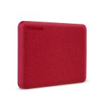 Toshiba Canvio Advance Externe Festplatte 4 TB 2.5" USB Typ-A 2.0/3.2 Gen 1 (3.1 Gen 1) Rot