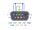 DELOCK RS-232/422/485 Loopback Adapter mit DB9 Stecker