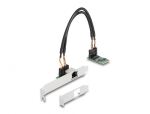 DeLOCK M.2 Key B+M 1 x RJ45 2,5 Gigabit LAN Netzwerkkarte