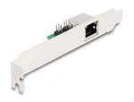 DeLOCK M.2 Key B+M 1 x RJ45 2,5 Gigabit LAN Netzwerkkarte