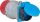 Brennenstuhl 1081690 Netzstecker-Adapter Blau, Grau, Rot