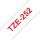 Brother TZE-252 Etiketten erstellendes Band Rot aud Weiss