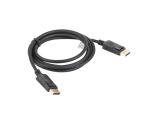 Lanberg CA-DPDP-10CC-0018-BK DisplayPort-Kabel 1,8 m Schwarz