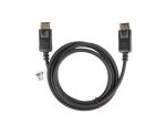 Lanberg CA-DPDP-10CC-0018-BK DisplayPort-Kabel 1,8 m Schwarz
