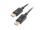 Lanberg CA-DPDP-10CC-0018-BK DisplayPort-Kabel 1,8 m Schwarz