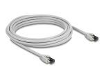 DELOCK RJ45 Netzwerkkabel Cat.8.1S/FTP 5m bis 40Gbps Grau