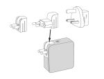 DELOCK USB GaN Ladegerät 2 x USB Type-C PD 3.0 mit 65W