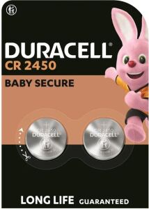 Duracell 152137 Haushaltsbatterie Einwegbatterie CR2450 Lithium